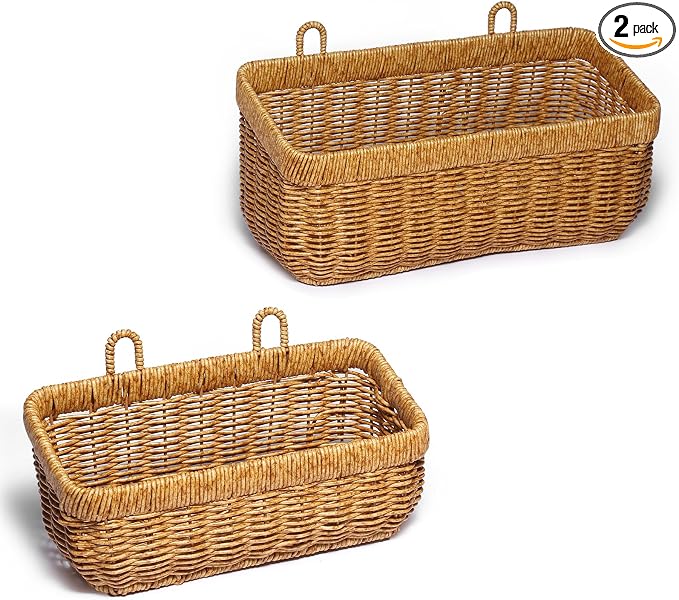 2 PCS Fruit Racks, Kitchen Hanging Basket, Open Storage Bins, Fruit And by Nicestand
