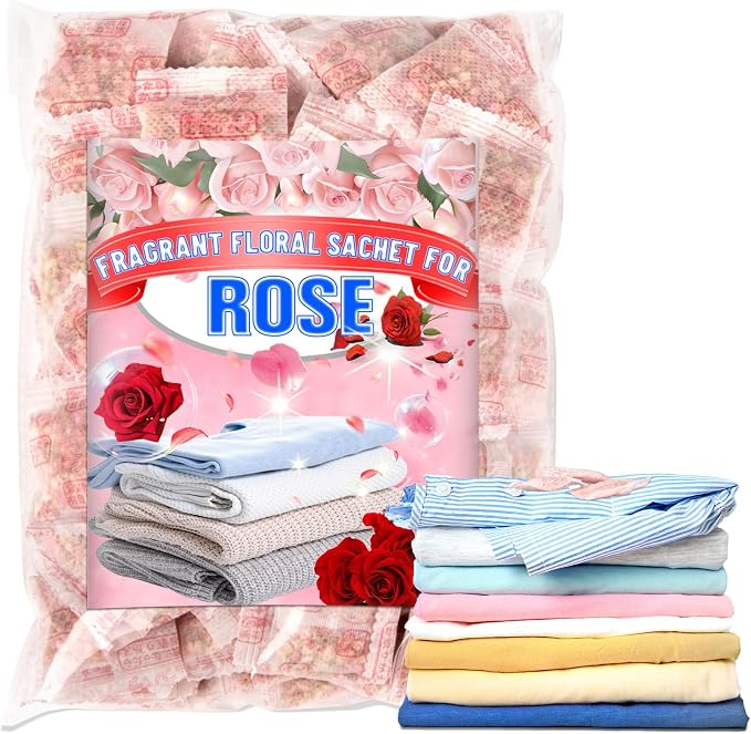 RAINFLOW 100 Pcs Sachets for Drawers & Closets by Unknown