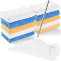SmoothNovelty 10 Pcs Extra Large Microfiber Cloth 30" x 20" Large Floor by SmoothNovelty