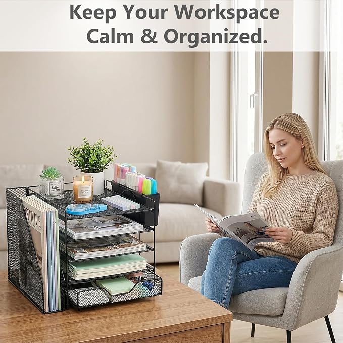 5-Tier Desk File Organizer - Image 6