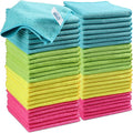 HOMEXCEL 50PK Microfiber Cleaning Cloth, Cleaning Rag by HOMEXCEL