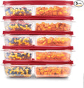 Rubbermaid EasyFindLids Meal Prep Containers 5.1 Cup Red by Unknown