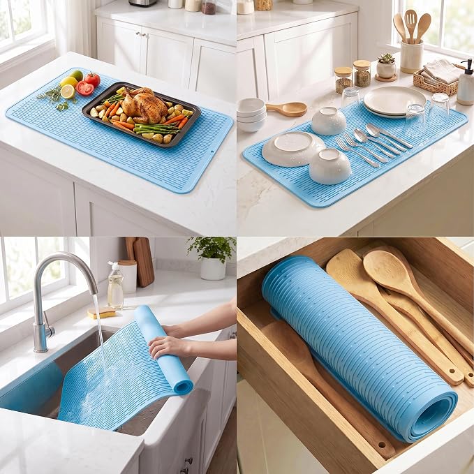 MicoYang Silicone Dish Drying Mat - Image 4