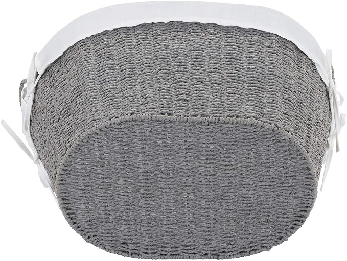 Household Essentials ML-7267 Decorative Wicker Laundry Basket - Image 7