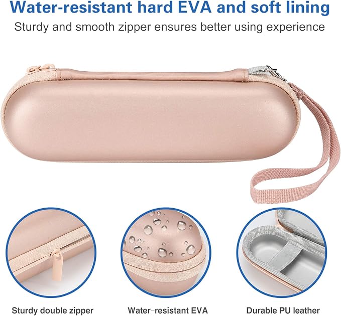 ProCase Toothbrush Travel Case for Oral-B & Sonicare -Rosegold | Fits Oral-B - Image 5
