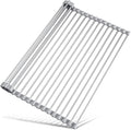 Tomorotec Roll Up Dish Drying Rack Over Sink, 304 Steel, Heat-Resistant Trivet by Tomorotec