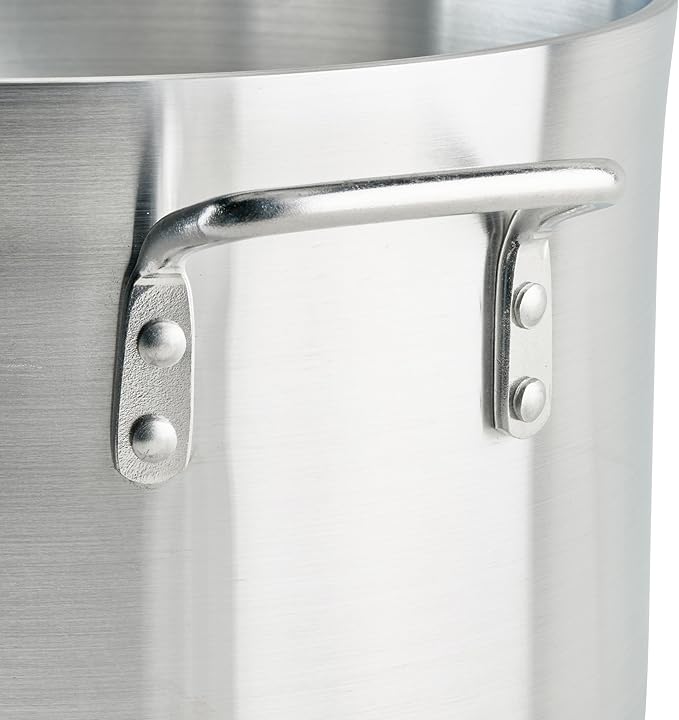 Winco 6.0mm Aluminum Sauce Pot, 14-Quart