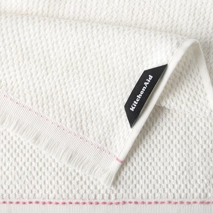 KitchenAid Gourmet Series Gridlines Kitchen Towels 3-Pack Set, 100% Cotton - Image 4