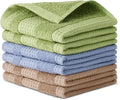 Amazon Basics Organic Cotton Waffle Kitchen Dish Cloths, Ultra Absorbent by AmazonBasics