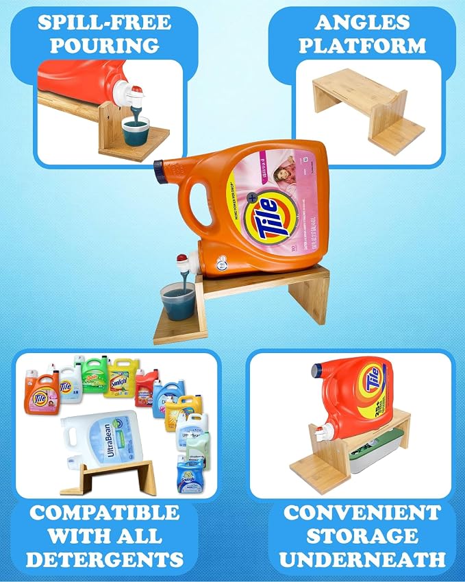 Liquid Laundry Detergent Holder Stand - Image 7