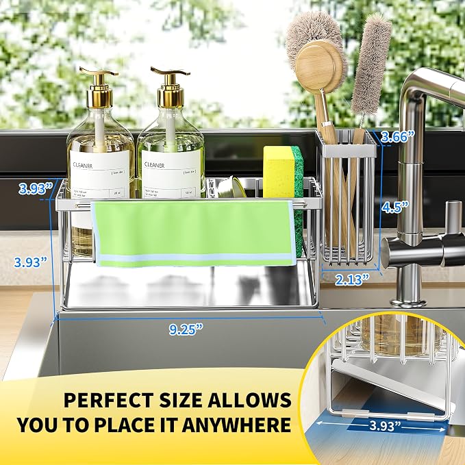 Cisily Kitchen Sink Caddy Organzier - Image 4