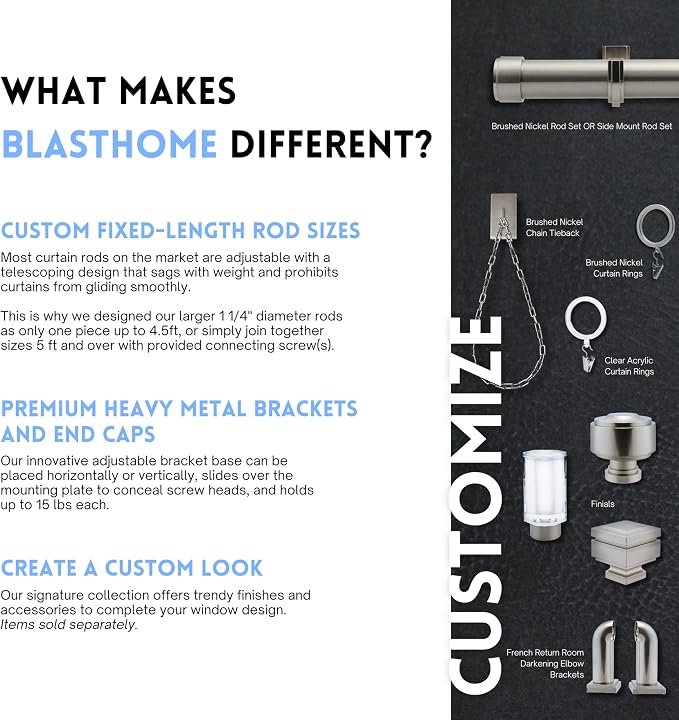 BlastHome® Luxury Curtain Rings – Premium Metal - Image 5