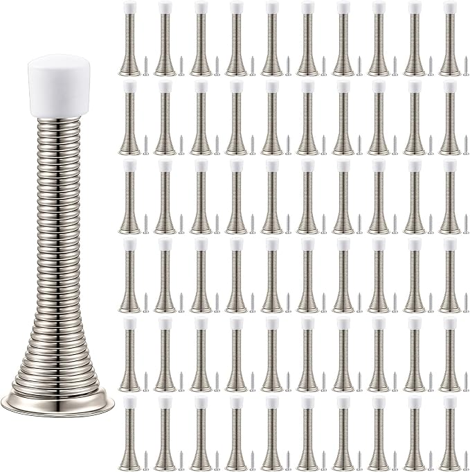 Newwiee 60 Pack Spring Door Stop by Newwiee