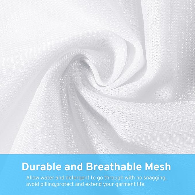 4 Pcs Mesh Laundry Bags Set for Delicates - Image 3