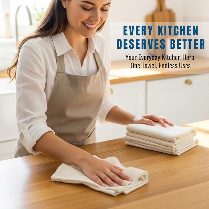 Flour Sack Towels 18x28 – Tea Towel - Image 2