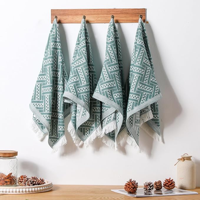 HunnmingRe 8 Pack Boho Hand Towel - Image 5