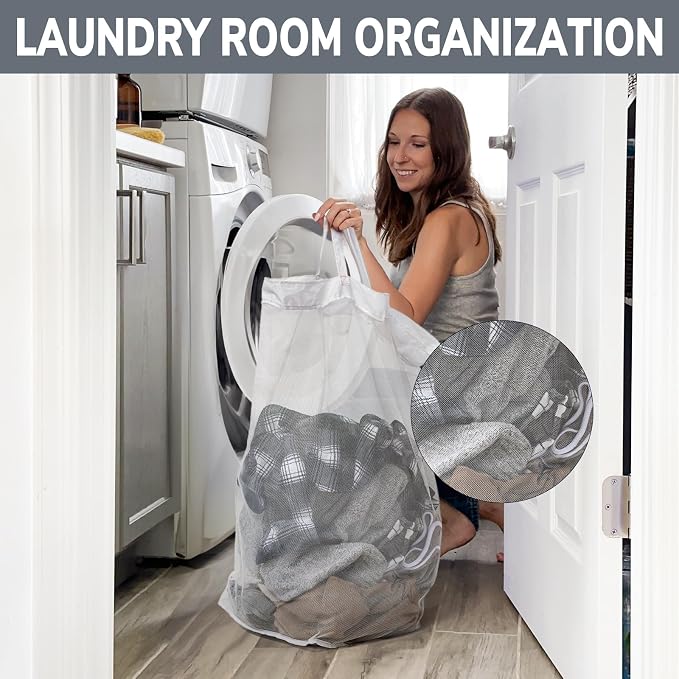 Goodpick 2-Pack Rolling Laundry Basket - Image 5