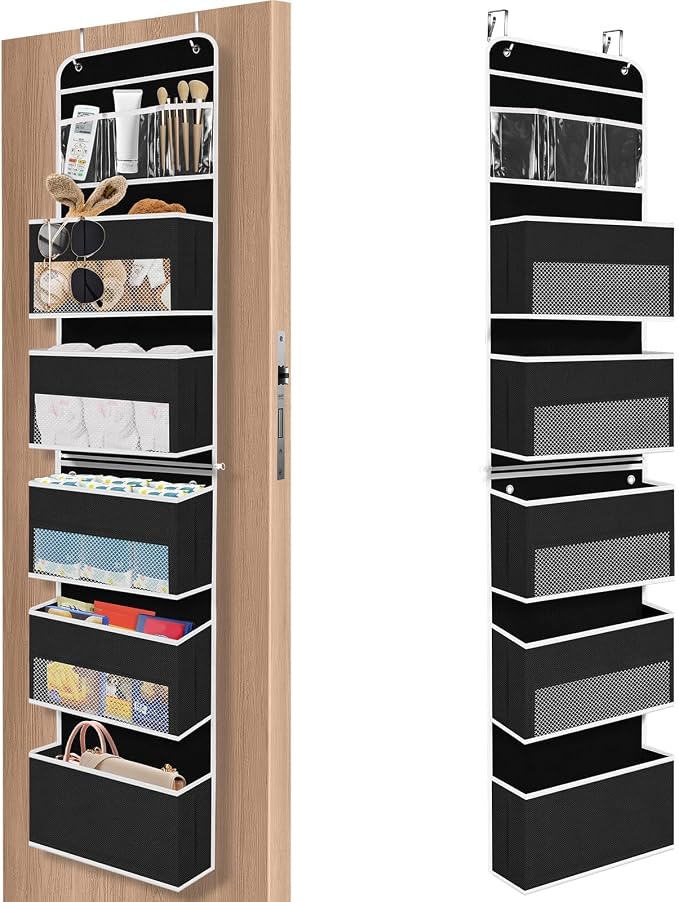 1Pack Over The Door Organizer Large Capacity Hanging Storage Room Organizer by SpaceHacks