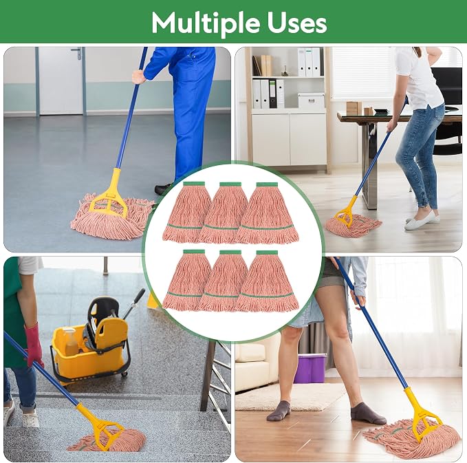 Matthew Cleaning Heavy Duty Mop Head Commercial Replacement - Image 4