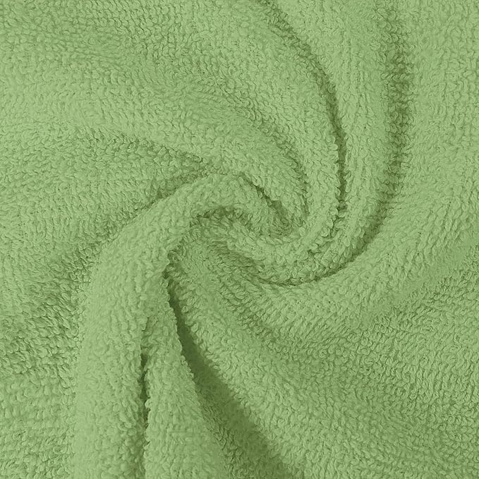 Utopia Towels 12 Pack Premium WashCloths, 12x12 in, 100% Cotton, Sage Green | - Image 4