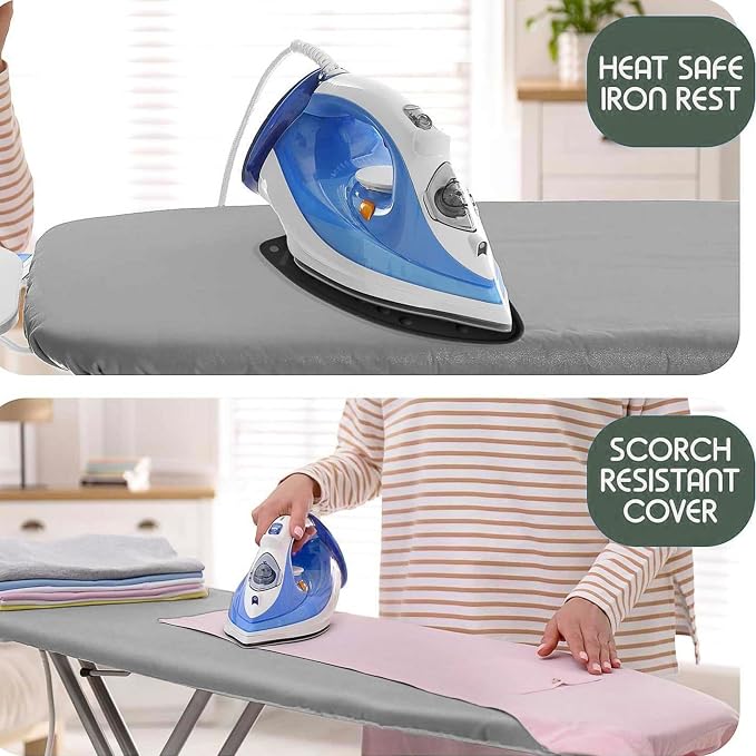 Hearth & Harbor Ironing Board Cover and Pad 15x54 Full Size, Thick Heavy Duty - Image 3