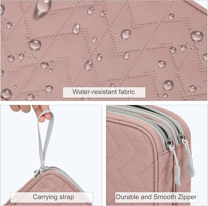 FYY Electronic Organizer, Travel Tech Pouch Bag, Waterproof, Double Layers - Image 4