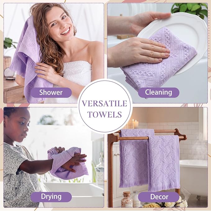 HunnmingRe 23 Pack Boho Hand Towel - Image 7