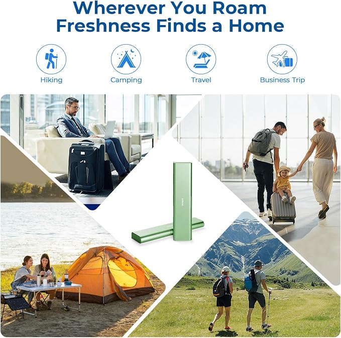 Wider Aluminum Toothbrush Travel Case, Portable Travel Toothbrush Holder - Image 9