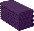 Homaxy 100% Cotton Waffle Weave Kitchen Towels, 4 Pack by Homaxy