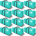 VELVETSURE 12 Pack Heavy Duty Large Moving Bags W/Backpack Straps by VELVETSURE