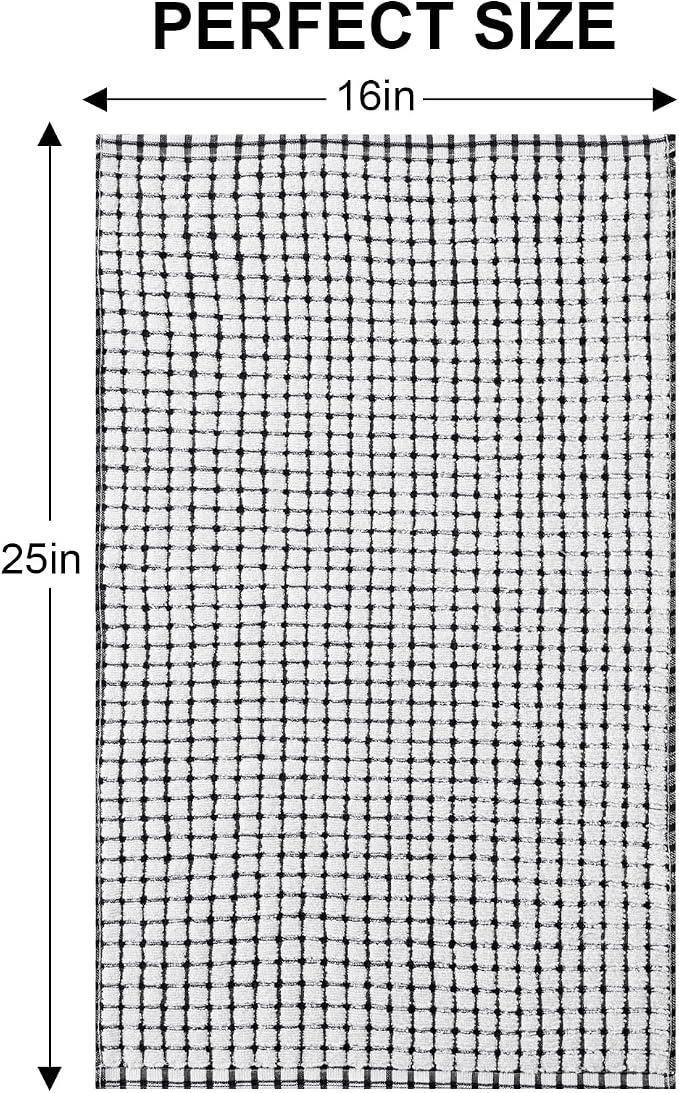 Kitinjoy Cotton 6 Pack Terry Kitchen Towels - Image 6