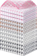 Kitinjoy Cotton 12 Pack Terry Kitchen Dish Cloths, Mix Color by Kitinjoy