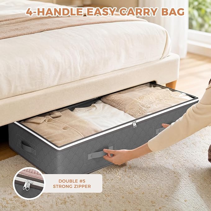 Under Bed Storage Containers, Storage Bins - Image 5