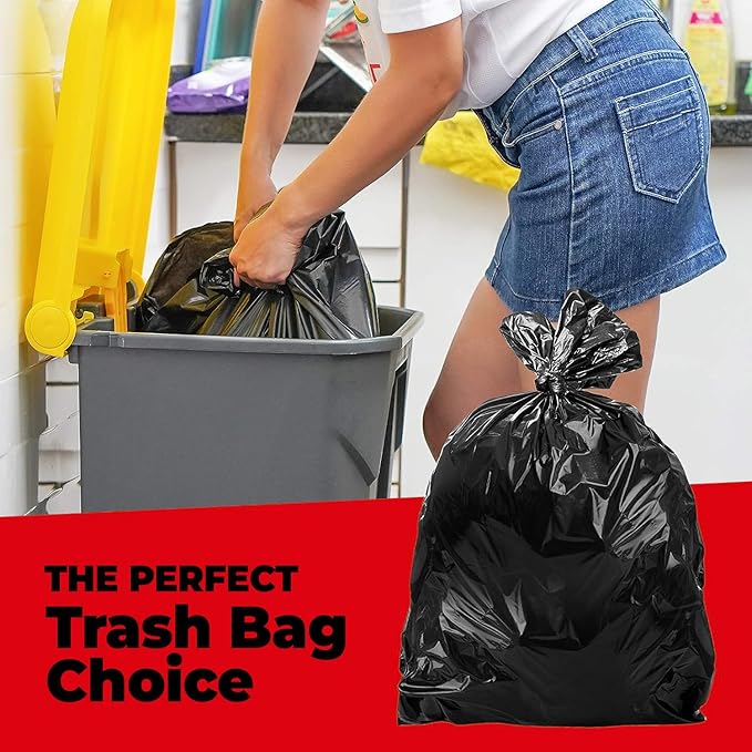ToughBag 55-60 Gallon Heavy Duty Trash Bags, Made in USA - Image 6