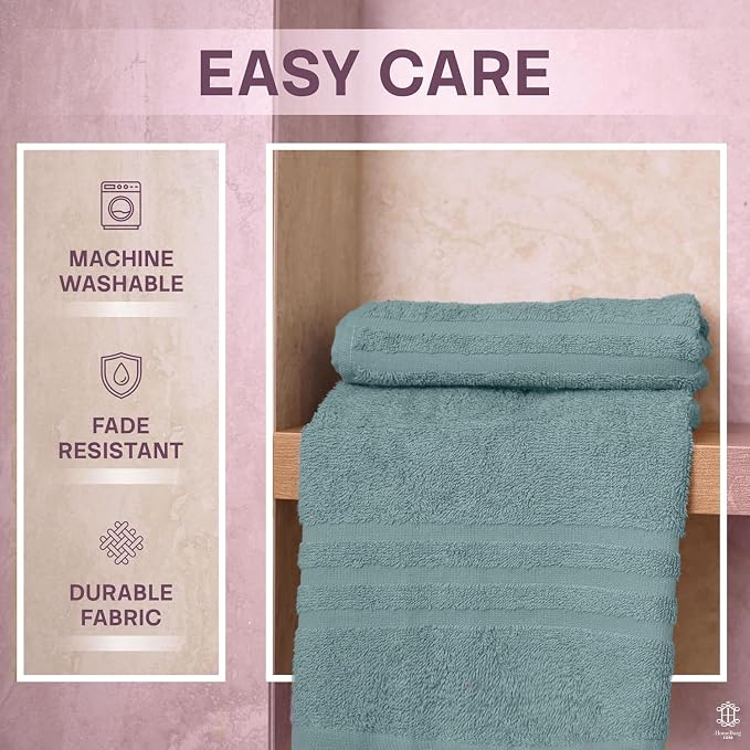 CORE 4-Piece Cotton Hand Towels - Image 7