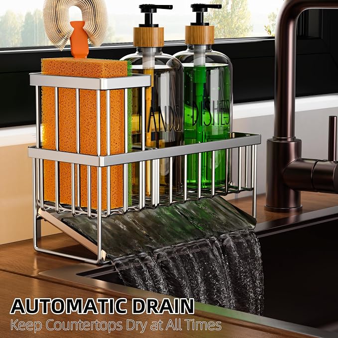 Cisily Kitchen Dish Soap Dispenser Set - Image 6