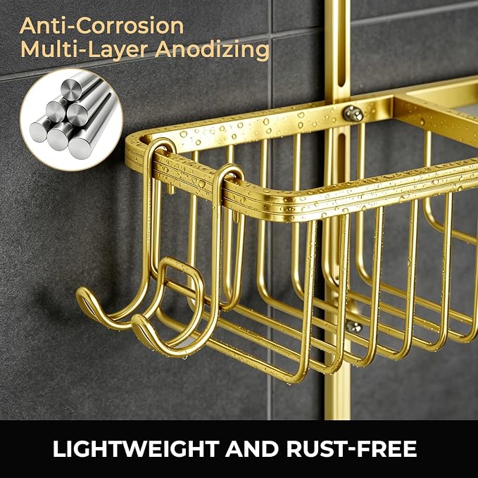 Adjustable Hanging Shower Caddy - Image 4