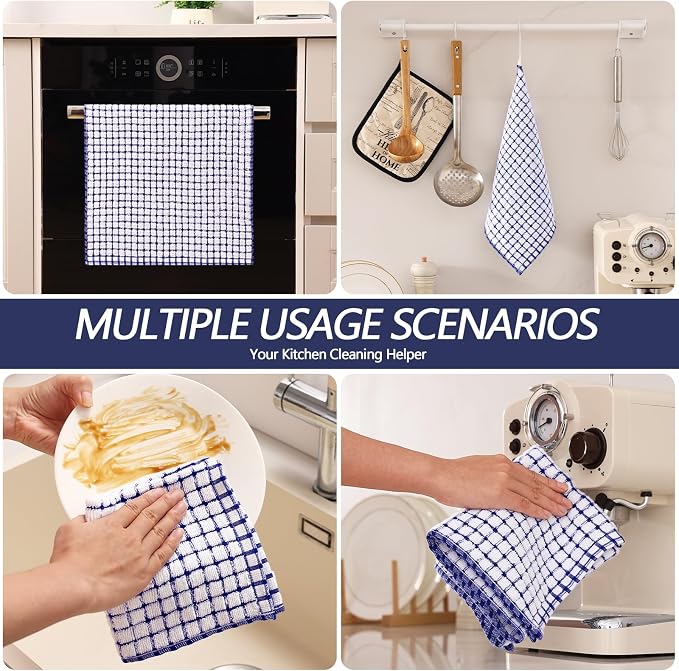 Homaxy Kitchen Towels and Dishcloths Set - Image 6