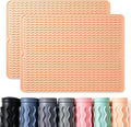 2 Pack Caketime Silicone Dish Drying Mat by CAKETIME