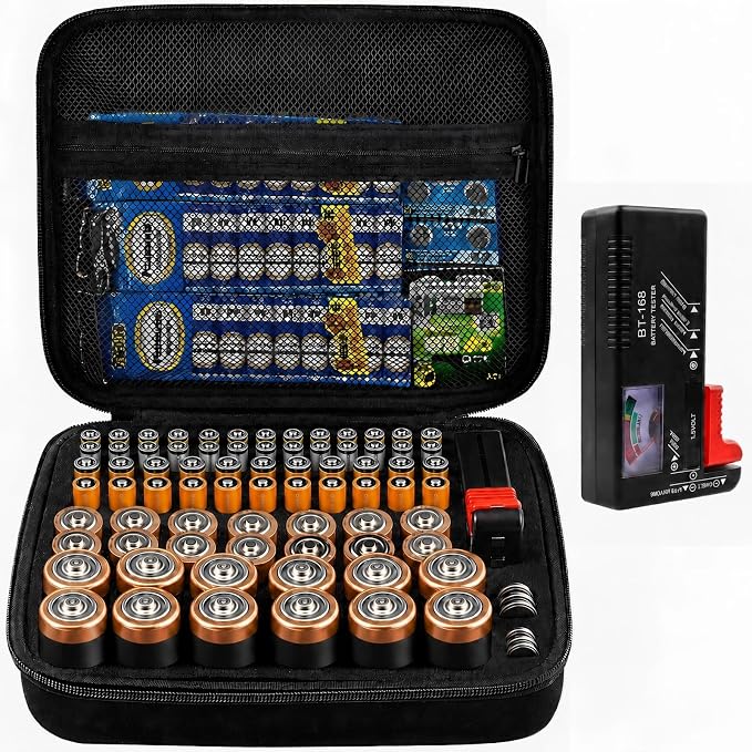 Comecase Battery Organizer Case by COMECASE