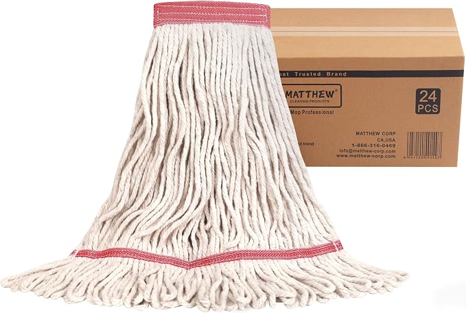 MATTHEW CLEANING Heavy Duty Mop Head Commercial Replacement - Image 2