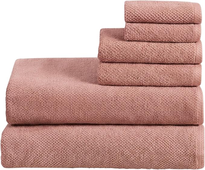 Great Bay Home 100% Cotton 6 Piece Bath Sheet Set by GreatBayHome