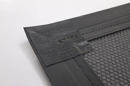 Guardian UG061235 Elite Guard Berber Indoor/Outdoor Floor Mat, 72" x 144", Black
