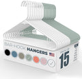 Plastic Hangers 15 Pack by NeatiesHangers