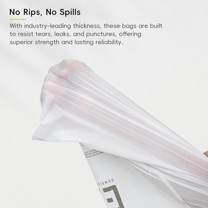EKO 21 Gallon / 50-90 Liter, Extra-Strong Garbage Bags, Lemon Zest Scent - Image 4