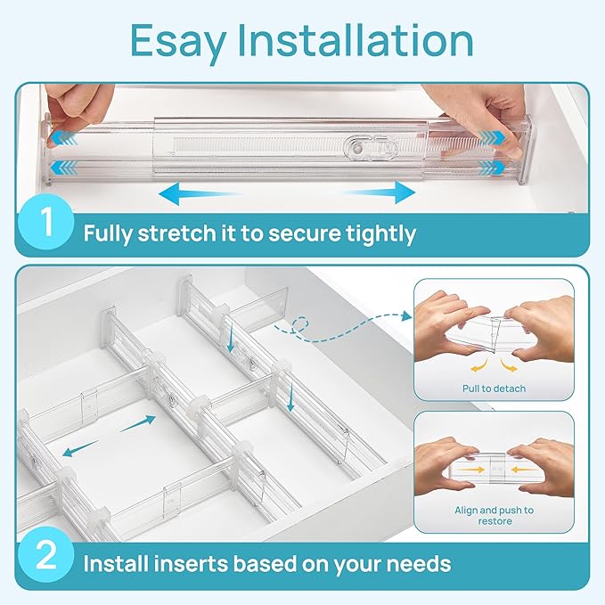 Vtopmart 2.36" Drawer Dividers - Image 6