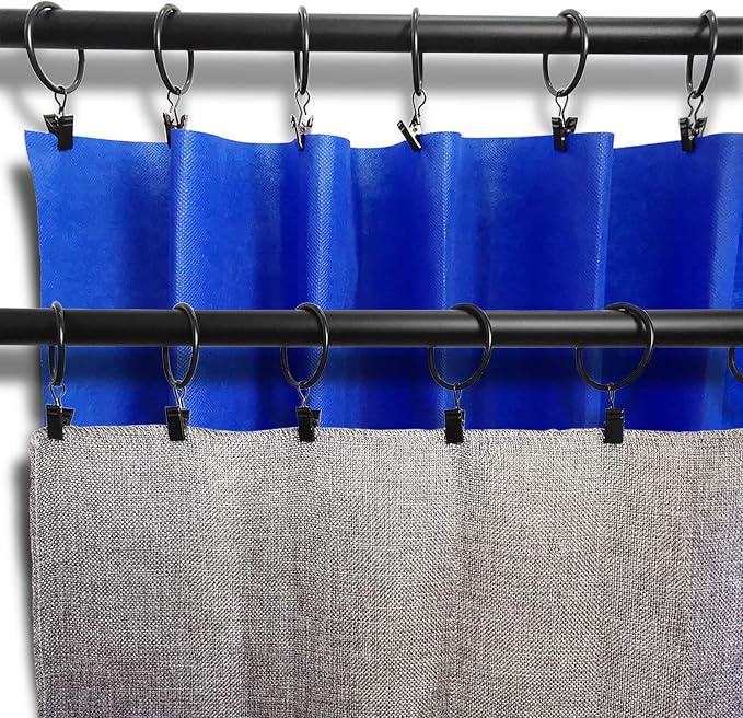 80 Pack Metal Curtain Rings - Image 5