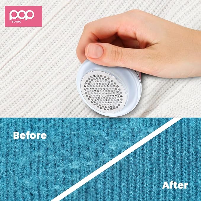Fabric Shaver, Lint Remover Electric – Rechargeable, 6 Blade System, Fabric - Image 5