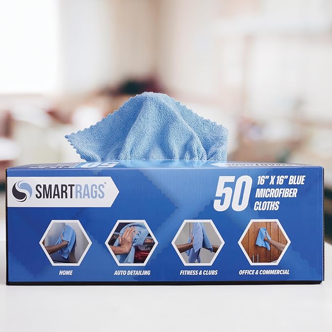 Arkwright Smart Rags Microfiber Cleaning Cloths, Pallet of 14400, Lint Free 180 - Image 4