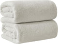 Great Bay Home 100% Cotton Oversized 2 Pack 68x35 Extra Large Towel Set by GreatBayHome